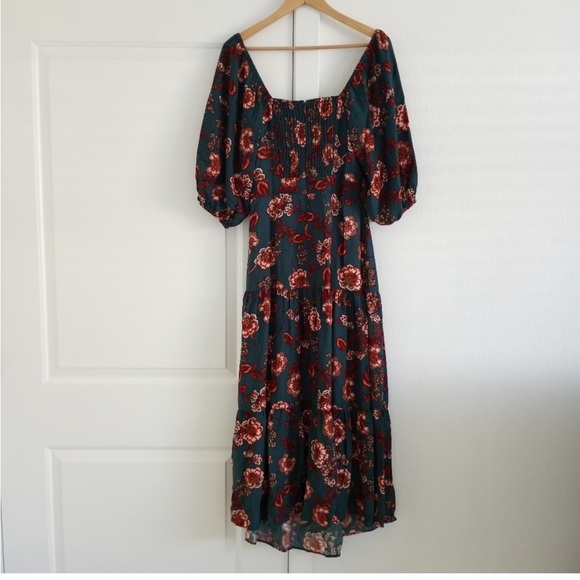 MINK PINK Olivia Midi Dress in Green. - Picture 8 of 13